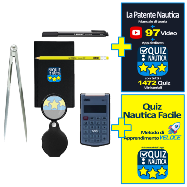 Kit Quiz Nautica + 2 libri